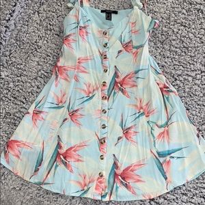Forever 21 Button Sun Dress